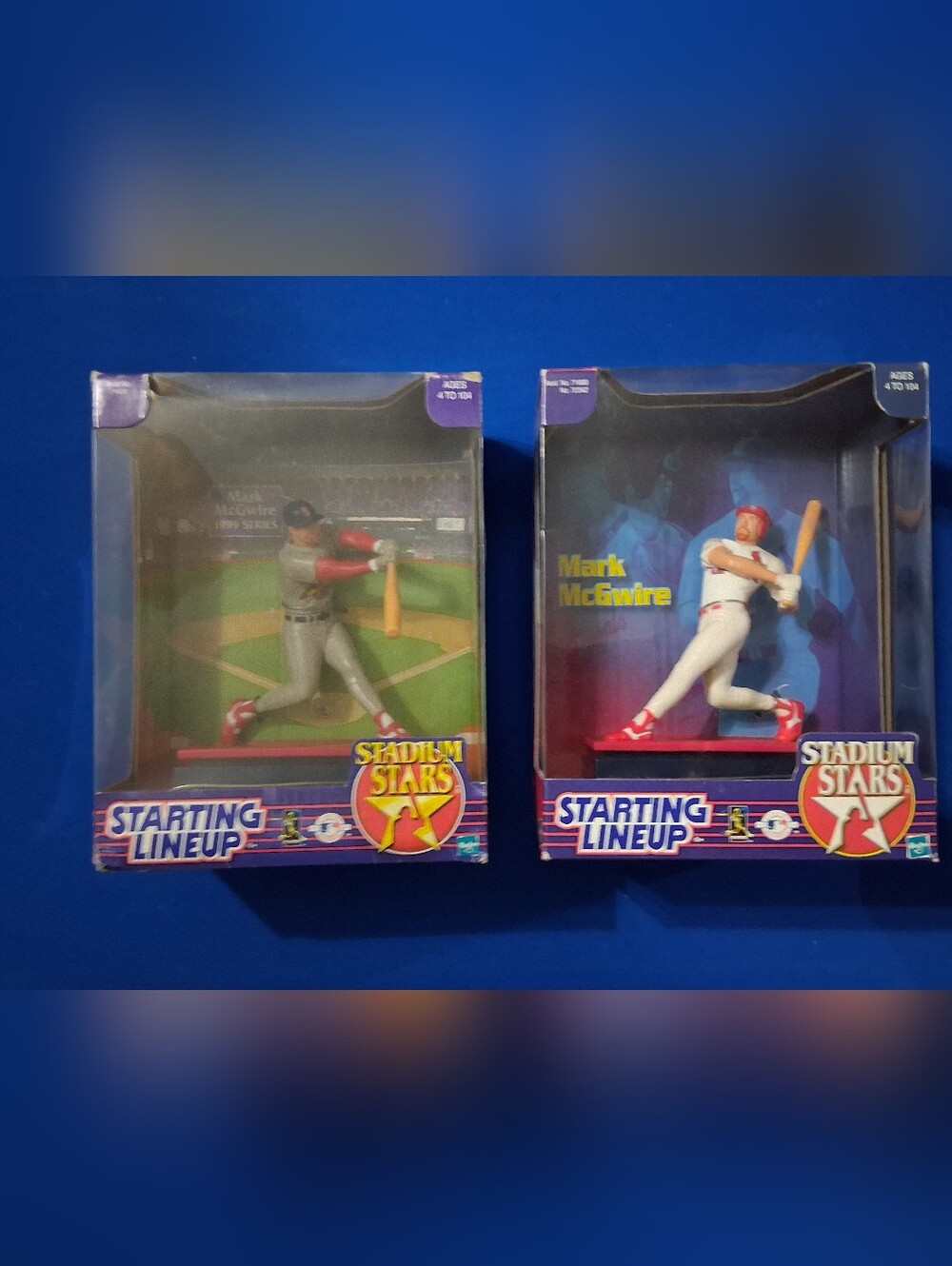 Lot Of 2 1999 Mark McGwire Starting Lineup Stadium Stars